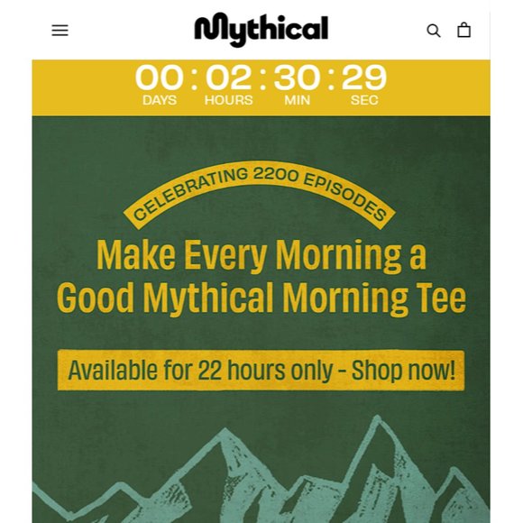 XL Good Mythical Morning 2200 Episodes Shirt Limited Edition Rhett and Link GMM - Picture 2 of 6